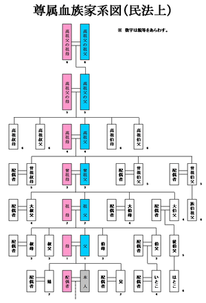 家系図の一例